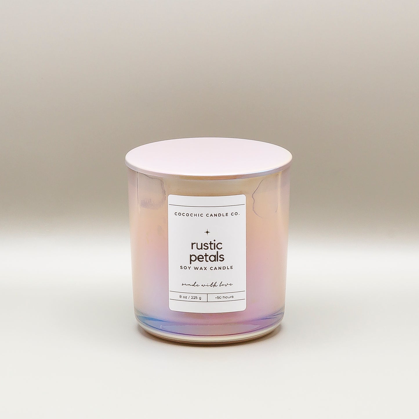 Rustic Petals 8 oz Candle