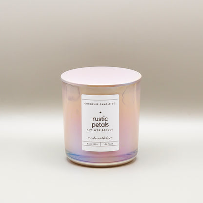 Rustic Petals 8 oz Candle